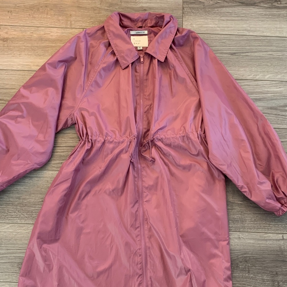 a new day Dusty Rose Packable Trench Coat